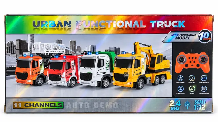 Pudełko zabawkowej ciężarówki Urban Functional Truck.png